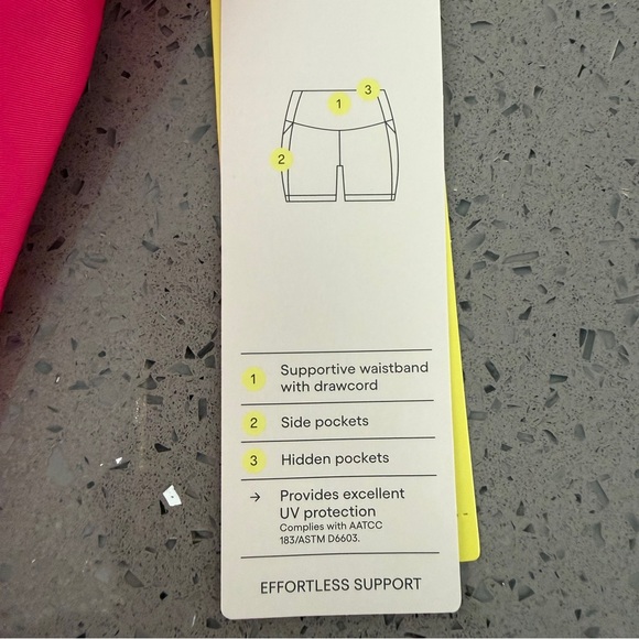 All in Motion Bright Pink Athletic Shorts - Picture 5 of 13